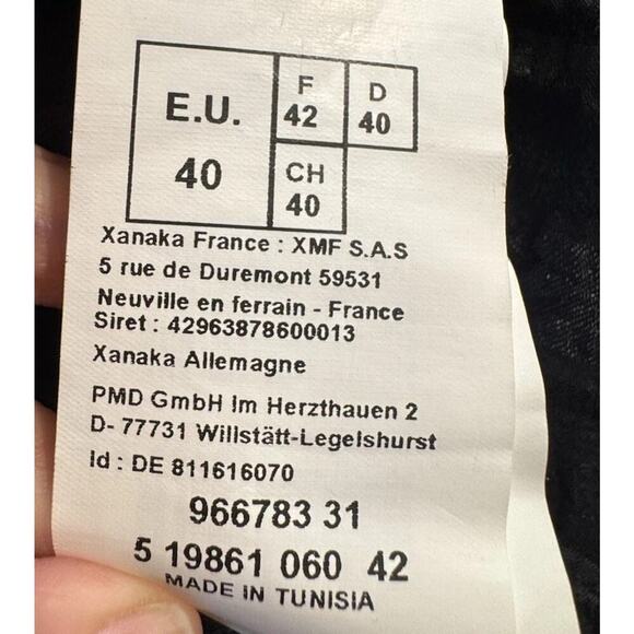 Vintage Xanaka Women’s Y2K Sheer Velvet Striped Button Down Shirt Whimsigoth Top - Picture 10 of 11